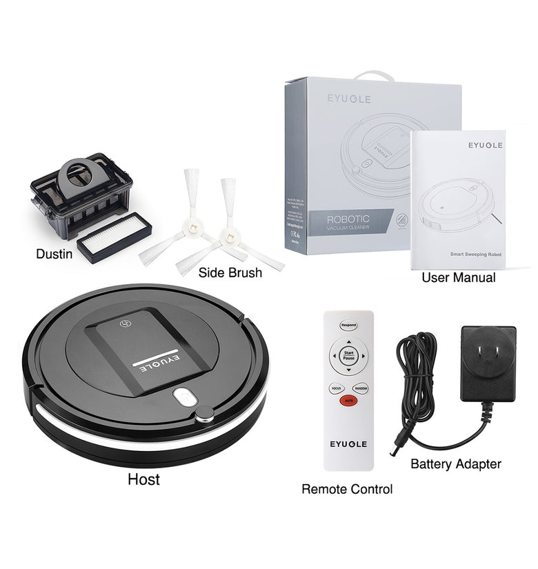 Eyugle Robot Vacuum Mop Cleaner Automatically Sweeping Scrubbing Mopping Floor Cleaning Robot